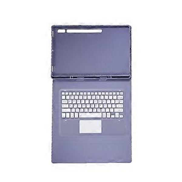 Bluetooth-tangentbord PU-fodral A910B-A (Lila)