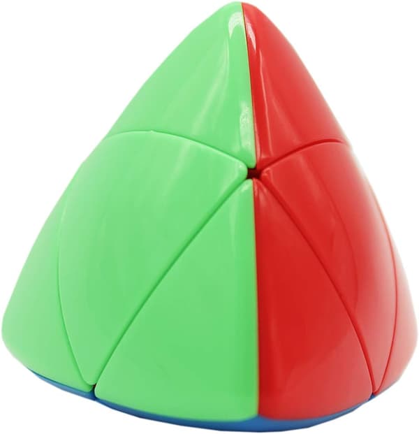 Stickerless Magic Cube Pyramorphix Mastermorphix 2x2 Stickerless