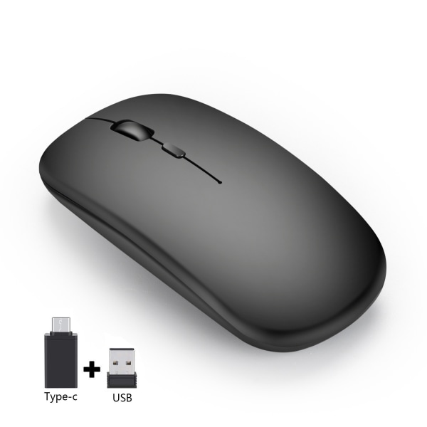 2.4G trådløs mus (svart)