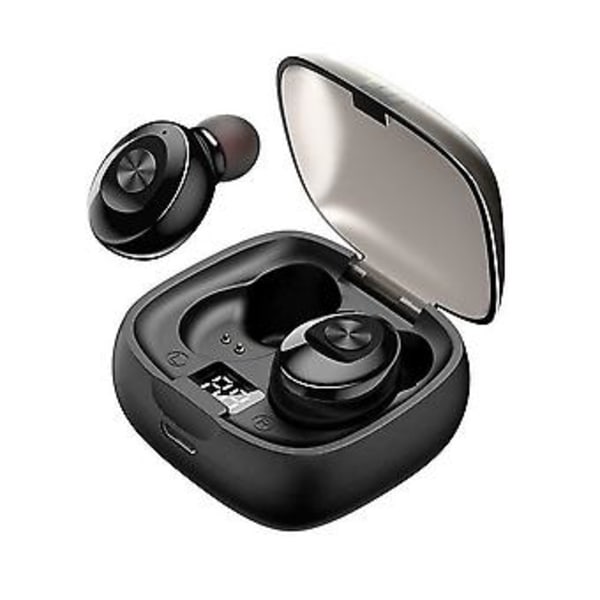 Trådløse hovedtelefoner TWS 5.1 Bluetooth-øretelefoner 2000mAh Vandtætte ørepropper musik (XG-8-Sort)