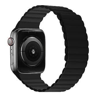 Rem til Apple Watch 7 45mm / 6&SE&5&4 44mm / 3&2&1 42mm (Sort)