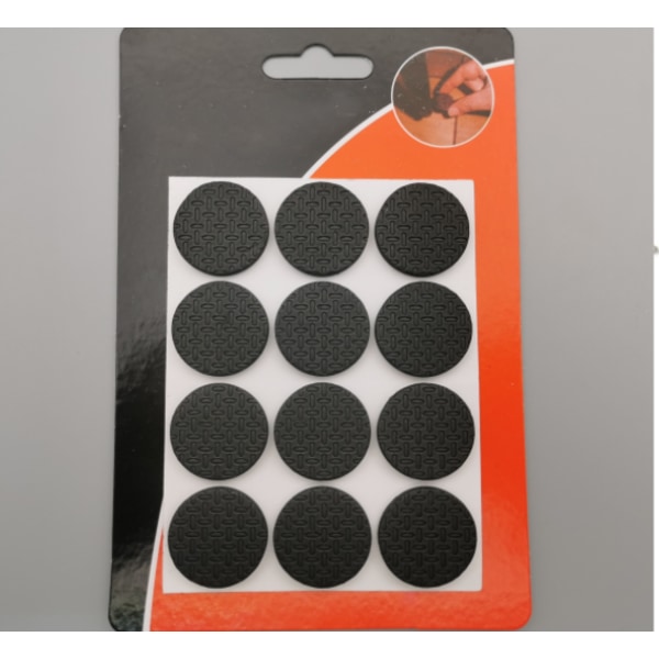 12-pack cirkulär (2,5 cm diameter) med en tjocklek på 4 mm, 5 anti