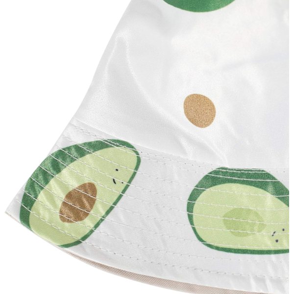 Hvid, Unisex kasket Frugtprint