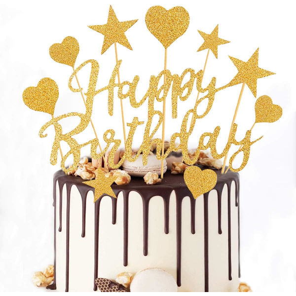 Sjeldne perle 2 stk cupcake toppers cupcake inserts festartikler bi