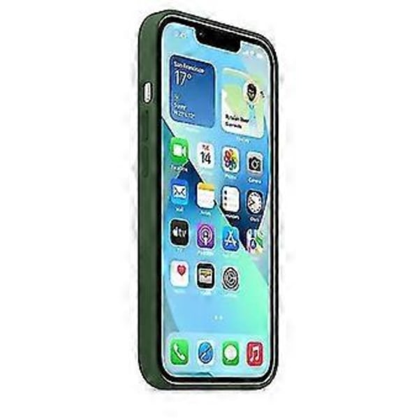 Silikone Etui Med Magsafe Til Iphone 13 Telefon Etui yy( Kløver)