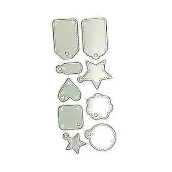 DIY Metal Stenciler Embossing Skabelon Kulstofstål Sticker Skærende Dørforme