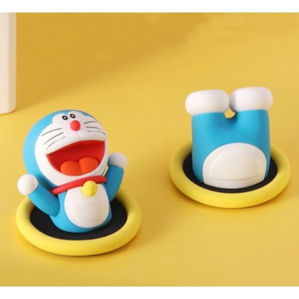 Doraemon (overkropp) Pass Circle Kjøleskapsmagnet 3