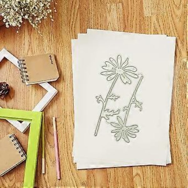 Kukkien Metallileikkurit Stencil Scrapbooking DIY Album Leimapaperi Kortti Käsintehtyihin Onnittelukortteihin Prägäys Koristelu Taideprojekteihin