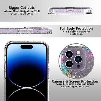 Laser-puhelin Kotelo iPhone 14 Pro Maxille