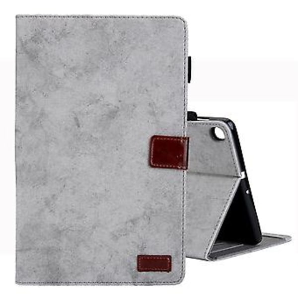 Nahkainen Tablet-kotelo Samsung Galaxy Tab A9:lle (Harmaa)