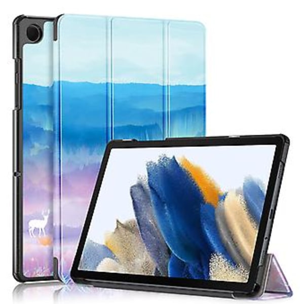 Älykäs nahkainen tabletin suojakotelo Samsung Galaxy Tab A9 Plus:lle (Dream Deer)