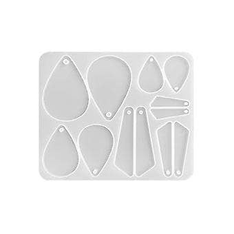 Ørering Charm Resin Støbeforme Smykkefremstilling Epoxy Form DIY Håndværk Nøglering
