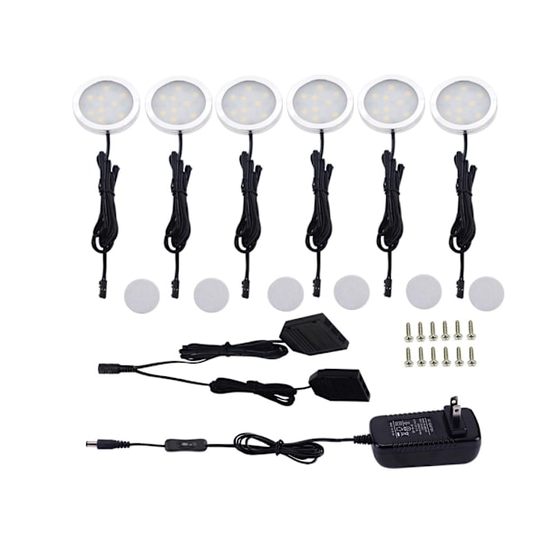 LED-köksbelysning, liten rund lampa, högkvalitativ LED-köksbelysning