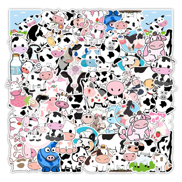 50 Cross-border Animal Graffiti Stickers Car Mobile Phone Water C