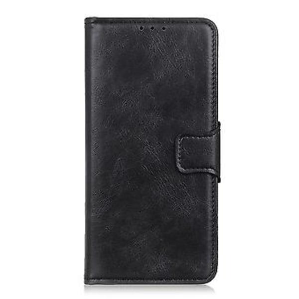 Mirren Crazy Horse Etui til iPhone 13 Pro (Svart)