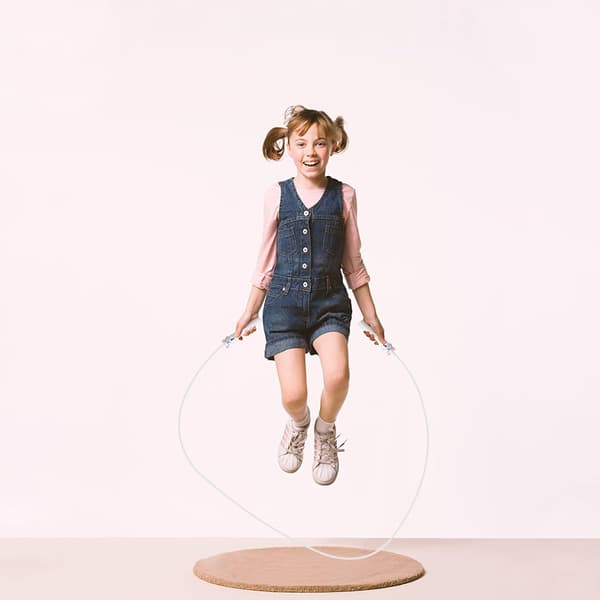Springtov til 8-årige 275cm Justerbar Springtov til