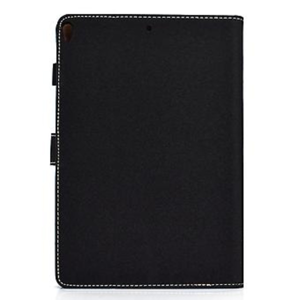 Nahkainen kotelo iPad 10.2 & 10.2 2020 (Musta)
