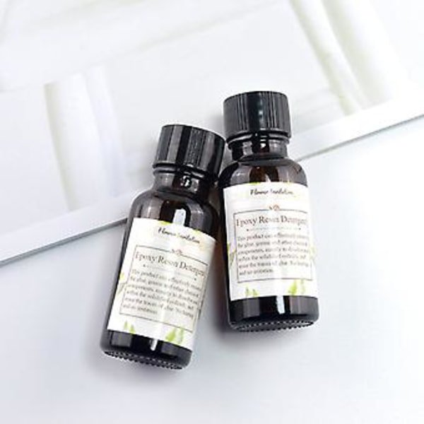 Professionel Styrke Fjerner 20ml Krystalklar Resin Rengøringsmiddel Resin Epoxy