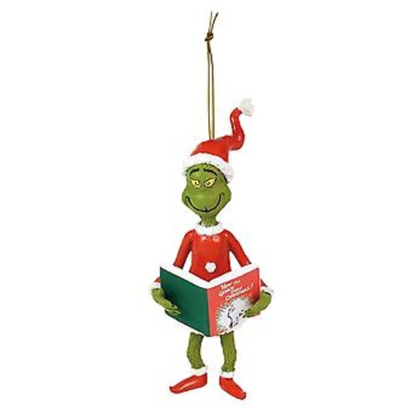 Glædelig Jul Grinchen Pynt Julefest Juletræ Hængende Vedhæng 2d Dekoration (D)