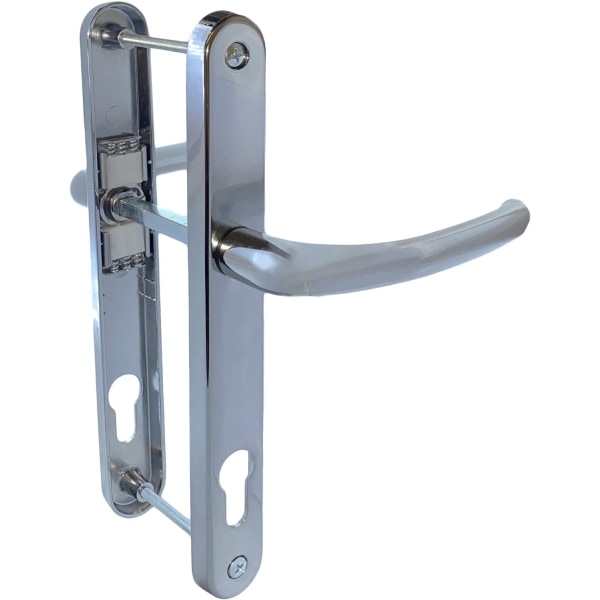 Dörrhandtag för Upvc i Hardex Chrome, 92mm / 210mm