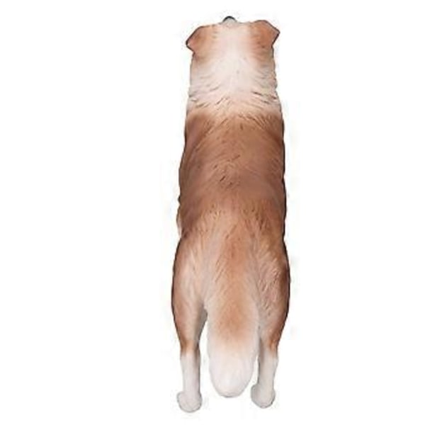 Livagtig Hund Display Model Høj Simulation Dyrefigur Legetøj til Samling Dekoration Schæferhund