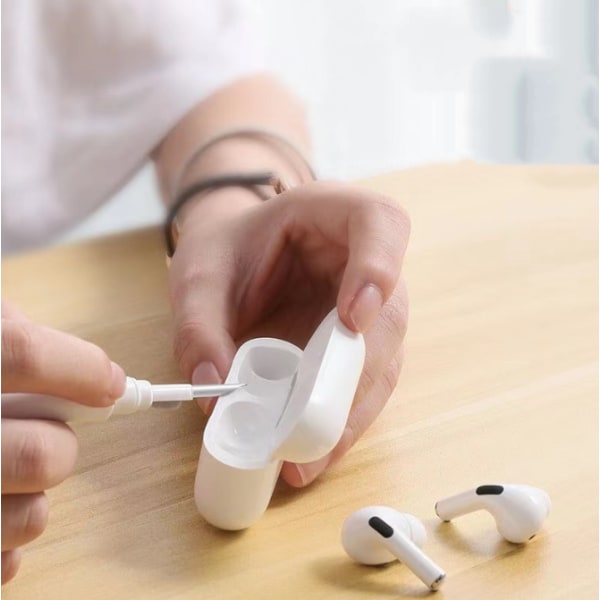 Blanc, rengöringsverktyg för Bluetooth-hörlurar, rengöringsset