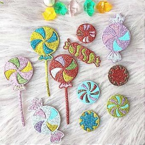 Lollipop-karkki Metallileikkurit Scrapbooking-stencil Leikkauskuviot Korttien Prägäys