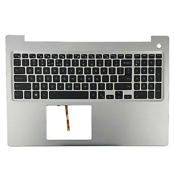 til Dell Inspiron 15 5570 Laptop Øvre Kabinet Håndledsstøtte Enhed Top Cover (Sølv)