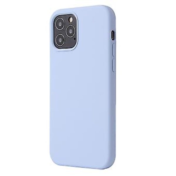 Flydende Silikon Cover til iPhone 13 Mini (Lila Lilla)