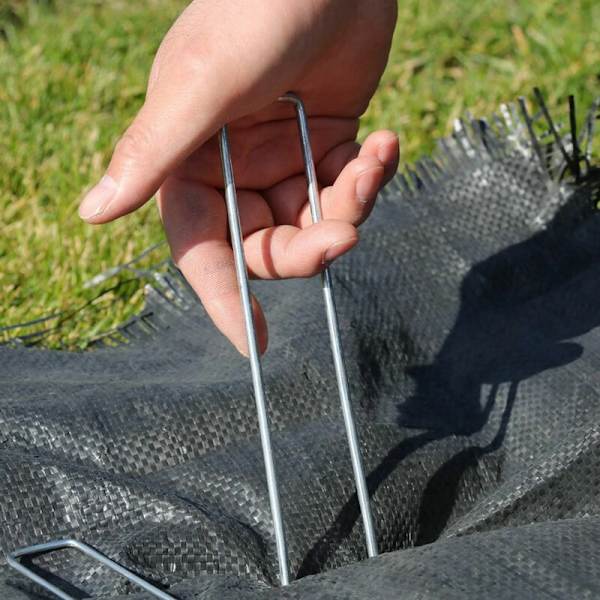 Paket med 50 förzinkade stållockspikar - Fästelement, 4*20cm Tält, G