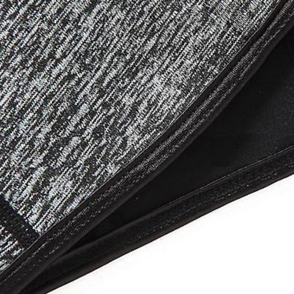 100% Ny, midjetränare Högkvalitativt svettbälte Slim Body Shaper Bastu Gym Shapewear (Grå)