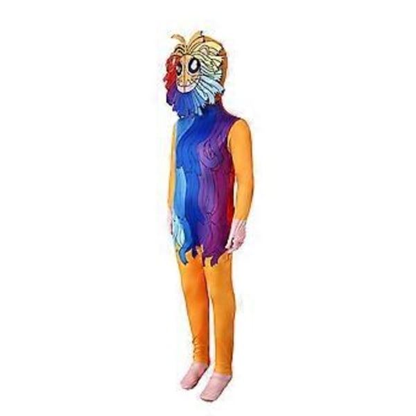 Barn Vuxen Poppy Playtime 4 Yarnaby Cosplay Kostym Jumpsuit Party Maskerad Bodysuit (150)