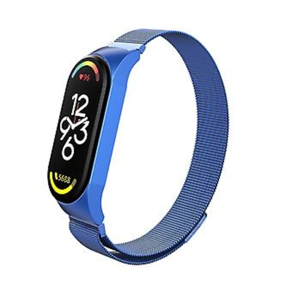 Metallikelloremmi Xiaomi Mi Band 7:lle (Sininen)