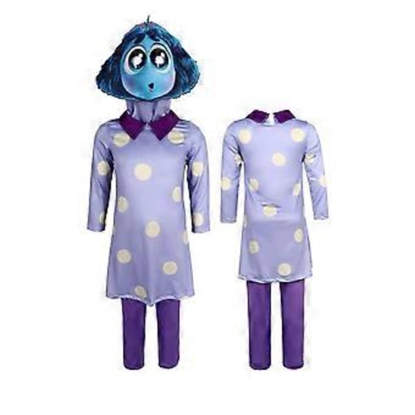 Insidan Ut 2 Cosplay Kostym Party Maskerad Set Jumpsuit Bodysuit för Män Kvinnor (110 Avund)