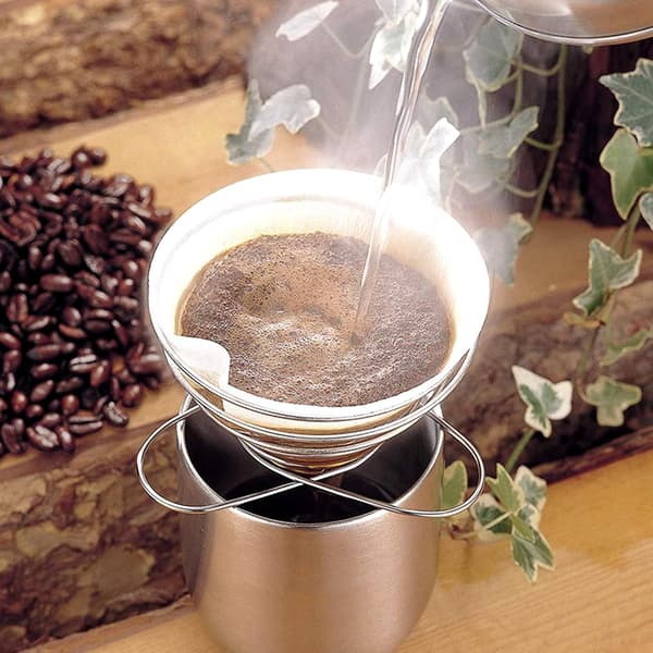 Sammenklappelig kaffefilter drypper genanvendelig filter tesi