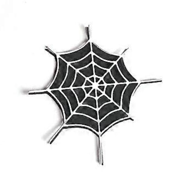 Halloween Spindelväv Metallstansar Handgjorda Schabloner DIY-hantverk för Vuxna
