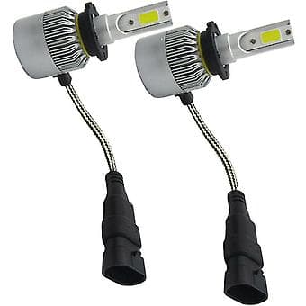 2 x D2s D4s T2 LED-strålkastarkit med diamanthvitt ljus, Carauto körstråle 6000k