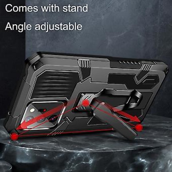 Shockproof PC + TPU-etui til Samsung Galaxy Note20 (Grøn)