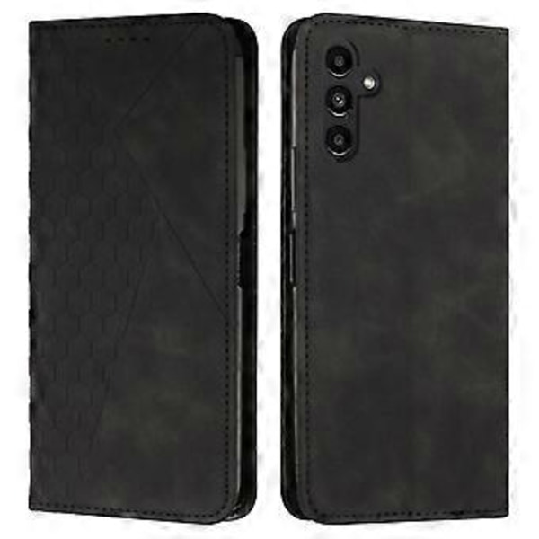 Til Samsung Galaxy A16 5G/A16 4G Telefon Cover Trykt PU Læder Pung Stativ Etui (Style C)
