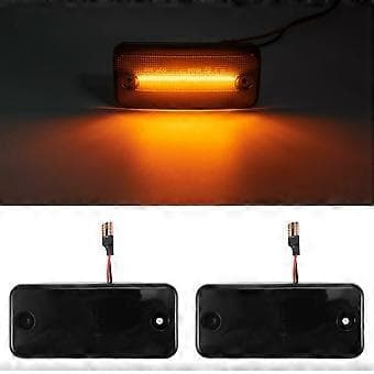 6x Röda LED-sidomarkörljus för Ducato Daily