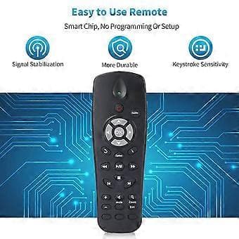 Erstatningsfjernkontroll OPLAY021 for O Play Live MINI E6072 -R3 Mediaspiller