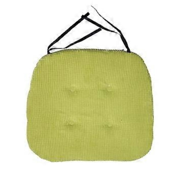 Stolsdynor, Halkfria Köksdynor med Knytbandsfästen (Fyrkantiga, )( grön)