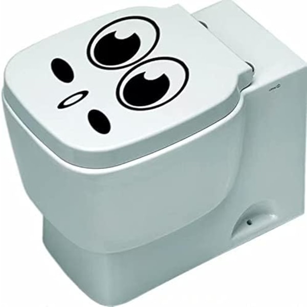 2 kpl Hymiötarra, Hauska WC-seinätarra