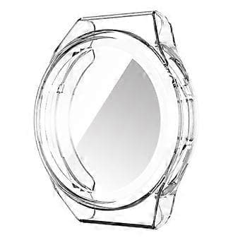 Smart Watch Case Bumper Cover Lättviktigt Skyddsskal för Huawei GT Runner (Transparent vit)