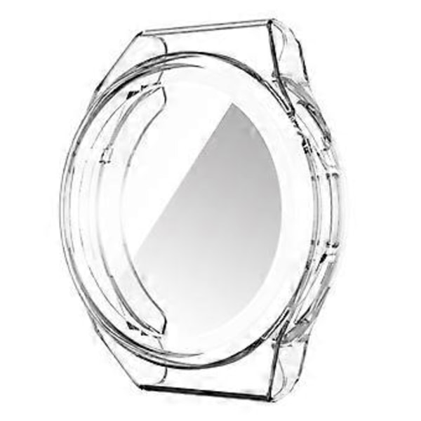 Smartwatch-fodral Bumper Cover Lätt Skyddande Skal för Huawei GT Runner (Transparent vit)