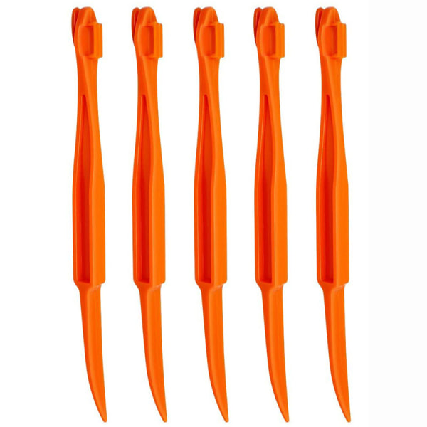Skaller til appelsincitron, SENHAI Sæt med 5 plastskrællere