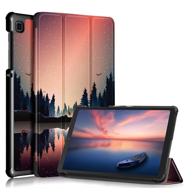 Etui for Samsung Galaxy Tab A7 lite 8.7\" - Slank beskyttende deksel med stativ og automatisk søvn