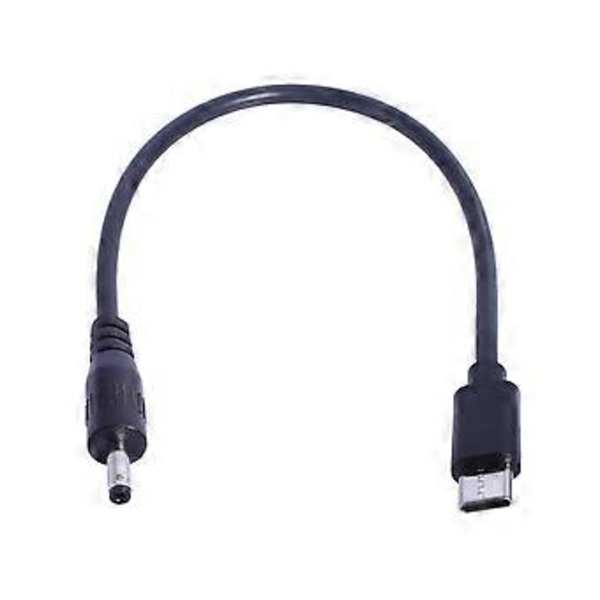 3,5 mm x 1,35 mm til USB C strømkabel 35135 Han til USB Type C Han 5V Strømopladningskabel Forlængerledning til LED-skrivebord