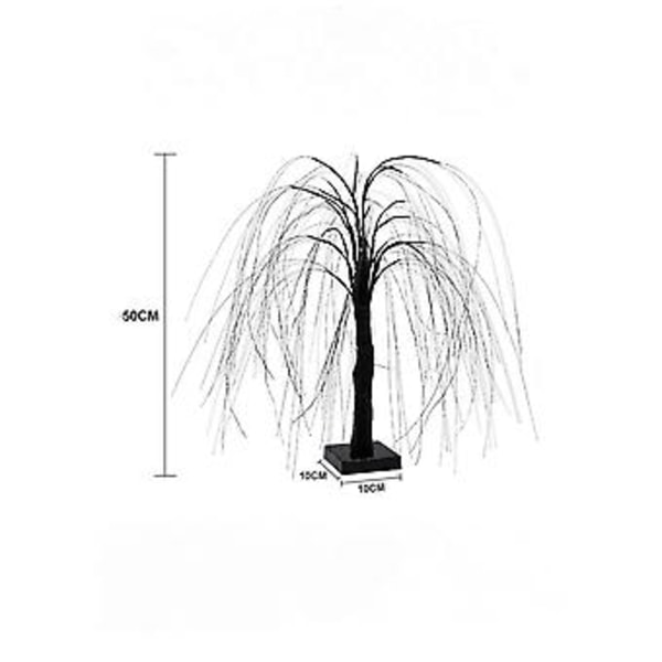 20-tommer Willow Tree LED Bonsai Natlys, Batteridrevet