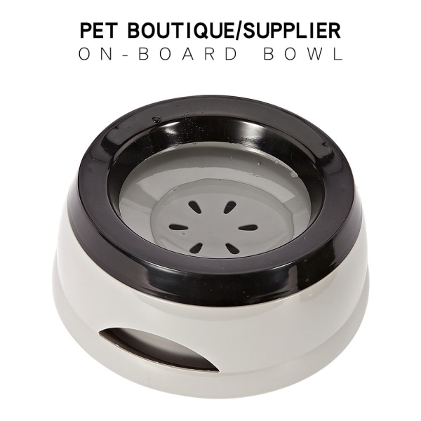 Rose Bol d'eau pour chiens en déplacement 750 ml, anti-fuite an